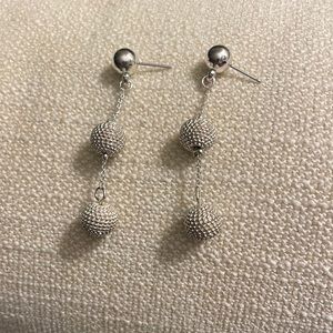 Sterling Silver Dangling Earrings